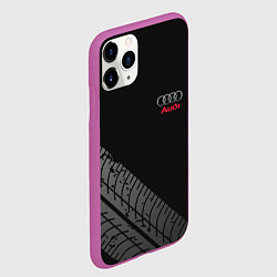 Чехол iPhone 11 Pro матовый AUDI, цвет: 3D-фиолетовый — фото 2