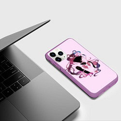 Чехол iPhone 11 Pro матовый Космическая Сейлор Мун, цвет: 3D-фиолетовый — фото 2