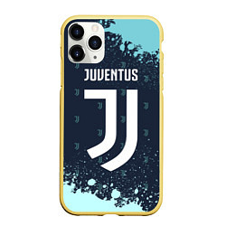 Чехол iPhone 11 Pro матовый JUVENTUS ЮВЕНТУС, цвет: 3D-желтый