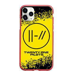 Чехол iPhone 11 Pro матовый TWENTY ONE PILOTS 21 PILOTS, цвет: 3D-красный