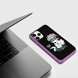 Чехол iPhone 11 Pro матовый Re:Zero, цвет: 3D-фиолетовый — фото 2