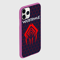 Чехол iPhone 11 Pro матовый WARFRAME ВАРФРЕЙМ, цвет: 3D-фиолетовый — фото 2