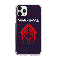 Чехол iPhone 11 Pro матовый WARFRAME ВАРФРЕЙМ, цвет: 3D-белый