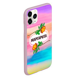 Чехол iPhone 11 Pro матовый Маргарита, цвет: 3D-розовый — фото 2