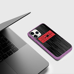 Чехол iPhone 11 Pro матовый Hunter x Hunter, цвет: 3D-фиолетовый — фото 2