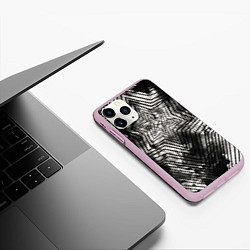 Чехол iPhone 11 Pro матовый BMTH OBEY, цвет: 3D-розовый — фото 2