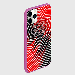 Чехол iPhone 11 Pro матовый BMTH, цвет: 3D-фиолетовый — фото 2