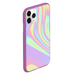 Чехол iPhone 11 Pro матовый Vaporwave, цвет: 3D-фиолетовый — фото 2