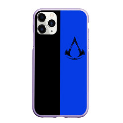 Чехол iPhone 11 Pro матовый Assassins Creed Valhalla, цвет: 3D-светло-сиреневый