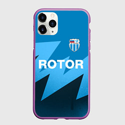 Чехол iPhone 11 Pro матовый РОТОР Волгоград, цвет: 3D-фиолетовый