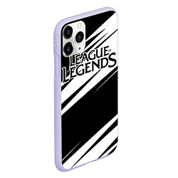 Чехол iPhone 11 Pro матовый League of Legends, цвет: 3D-светло-сиреневый — фото 2