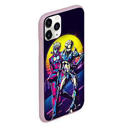 Чехол iPhone 11 Pro матовый JoJo’s Bizarre Adventure, цвет: 3D-розовый — фото 2