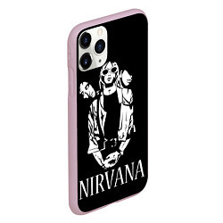 Чехол iPhone 11 Pro матовый NIRVANA, цвет: 3D-розовый — фото 2