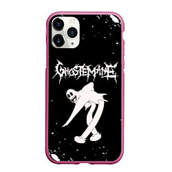 Чехол iPhone 11 Pro матовый GHOSTEMANE, цвет: 3D-малиновый