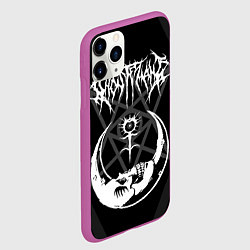 Чехол iPhone 11 Pro матовый GHOSTEMANE, цвет: 3D-фиолетовый — фото 2