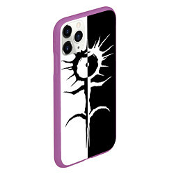 Чехол iPhone 11 Pro матовый GHOSTEMANE, цвет: 3D-фиолетовый — фото 2