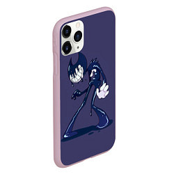 Чехол iPhone 11 Pro матовый Bendy And The Ink Machine, цвет: 3D-розовый — фото 2