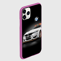 Чехол iPhone 11 Pro матовый Safety car, цвет: 3D-фиолетовый — фото 2
