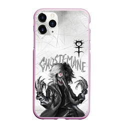 Чехол iPhone 11 Pro матовый GHOSTEMANE, цвет: 3D-розовый