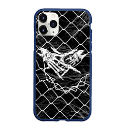Чехол iPhone 11 Pro матовый Velial Squad, цвет: 3D-тёмно-синий