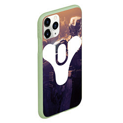 Чехол iPhone 11 Pro матовый DESTINY 2, цвет: 3D-салатовый — фото 2