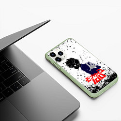Чехол iPhone 11 Pro матовый 100% Z, цвет: 3D-салатовый — фото 2