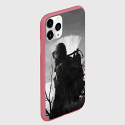 Чехол iPhone 11 Pro матовый СТАЛКЕР 2, цвет: 3D-малиновый — фото 2