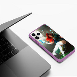 Чехол iPhone 11 Pro матовый Windranger Dota, цвет: 3D-фиолетовый — фото 2