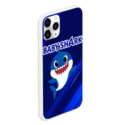 Чехол iPhone 11 Pro матовый BABY SHARK БЭБИ ШАРК, цвет: 3D-белый — фото 2