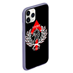 Чехол iPhone 11 Pro матовый Правая воля, цвет: 3D-серый — фото 2