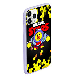 Чехол iPhone 11 Pro матовый Brawl StarsSally Nani, цвет: 3D-светло-сиреневый — фото 2