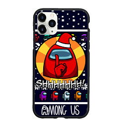 Чехол iPhone 11 Pro матовый AMONG US CHRISTMAS 2