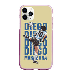 Чехол iPhone 11 Pro матовый Diego Diego, цвет: 3D-розовый