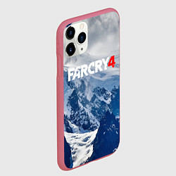 Чехол iPhone 11 Pro матовый FARCRY 4 S, цвет: 3D-малиновый — фото 2