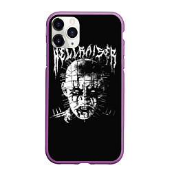 Чехол iPhone 11 Pro матовый Hellraiser, цвет: 3D-фиолетовый