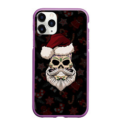 Чехол iPhone 11 Pro матовый El Santa, цвет: 3D-фиолетовый