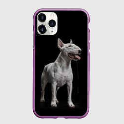 Чехол iPhone 11 Pro матовый Bully, цвет: 3D-фиолетовый