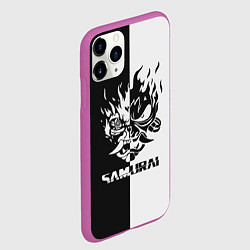 Чехол iPhone 11 Pro матовый SAMURAI, цвет: 3D-фиолетовый — фото 2