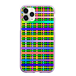 Чехол iPhone 11 Pro матовый Цветной беспредел