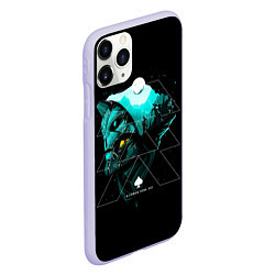 Чехол iPhone 11 Pro матовый DESTINY, цвет: 3D-светло-сиреневый — фото 2