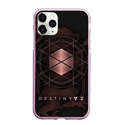 Чехол iPhone 11 Pro матовый DESTINY, TITAN, цвет: 3D-розовый