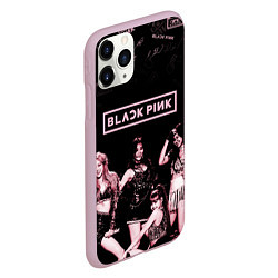 Чехол iPhone 11 Pro матовый BLACKPINK, цвет: 3D-розовый — фото 2