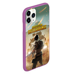 Чехол iPhone 11 Pro матовый PUBG Z, цвет: 3D-фиолетовый — фото 2