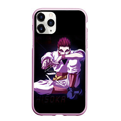 Чехол iPhone 11 Pro матовый Хисока, цвет: 3D-розовый