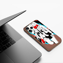 Чехол iPhone 11 Pro матовый Darling in the Franxx, цвет: 3D-коричневый — фото 2
