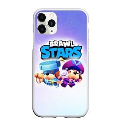 Чехол iPhone 11 Pro матовый Генерал Гавс - Brawl Stars, цвет: 3D-белый
