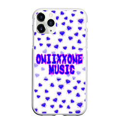 Чехол iPhone 11 Pro матовый OniixxOneMusic1, цвет: 3D-белый