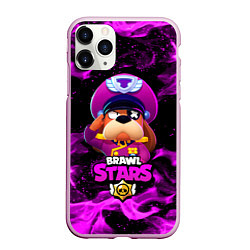 Чехол iPhone 11 Pro матовый ГЕНЕРАЛ ГАВС - Brawl Stars, цвет: 3D-розовый