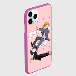 Чехол iPhone 11 Pro матовый Моб Психо 100, цвет: 3D-фиолетовый — фото 2