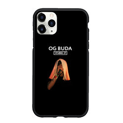 Чехол iPhone 11 Pro матовый OG Buda, цвет: 3D-черный